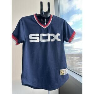 Mitchell & Ness Chicago White Sox Cooperstown Collection Navy Jersey S
